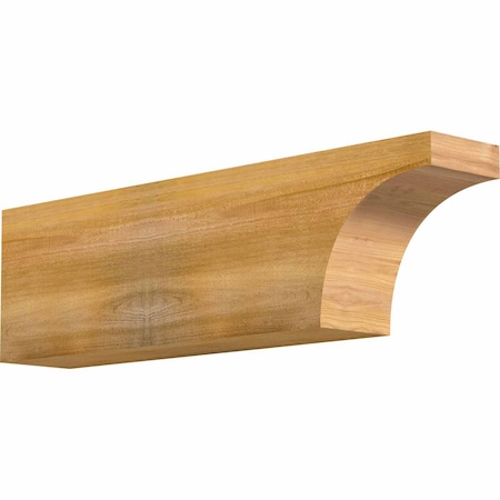 Ekena Millwork Huntington Rough Sawn Rafter Tail, Western Red Cedar, 6"W x 10"H x 36"L RFT06X10X36HUN00RWR
